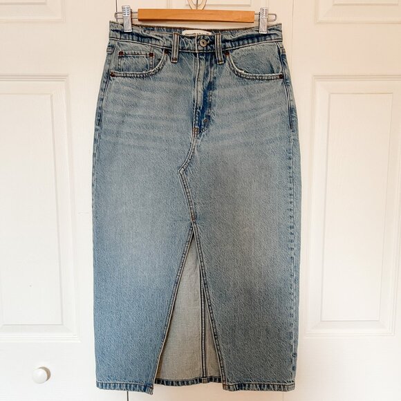 Abercrombie & Fitch - Denim Skirt. Size 26 / 2 - Picture 2 of 15